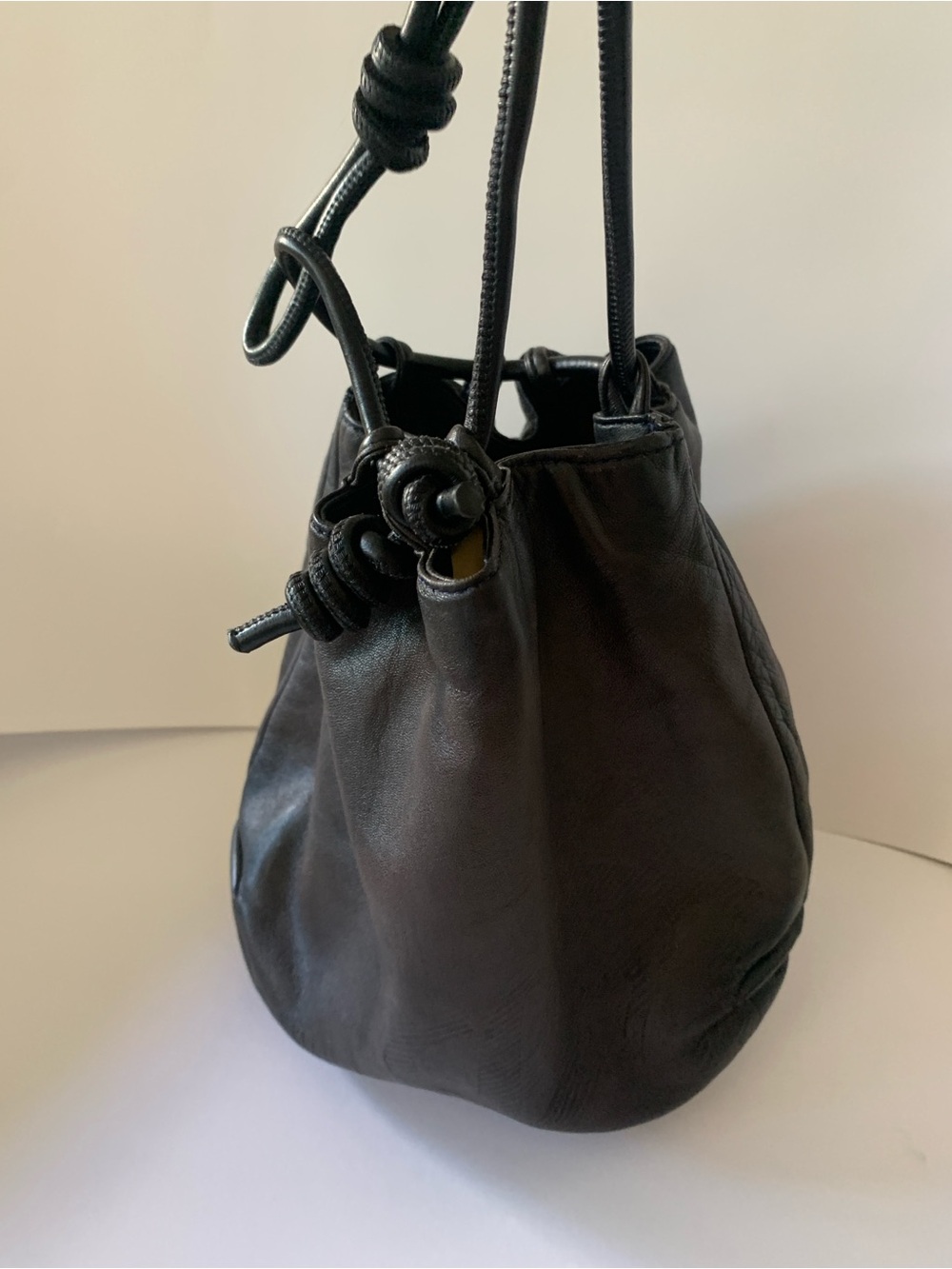 Loewe Mini Vintage Black Bucket Bag